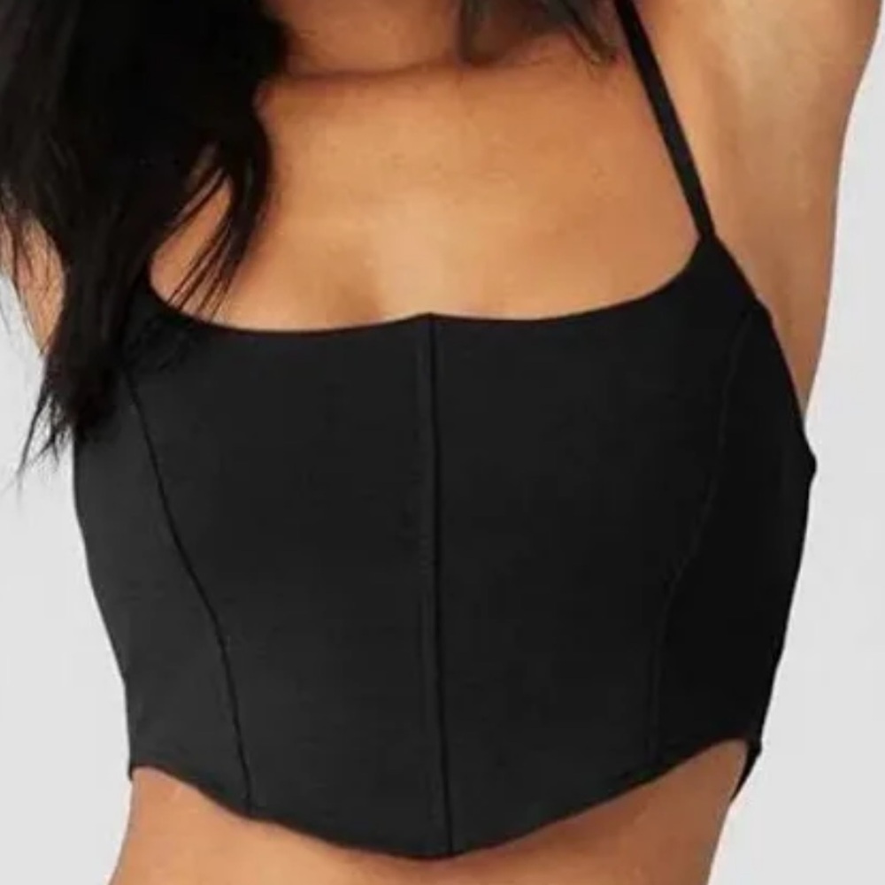 ALO Yoga Black Tank Top